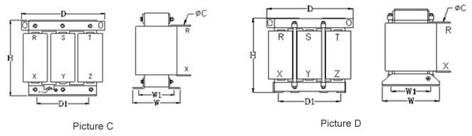 Input AC Reactor 4% 