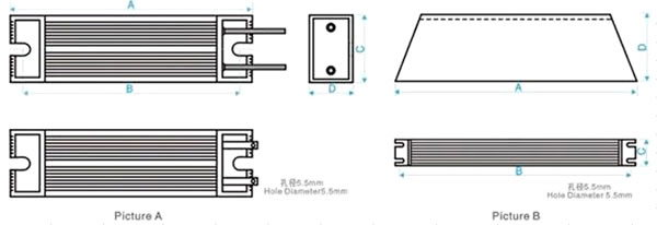 Aluminum Enclosure Resistor